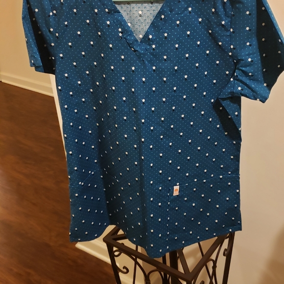 Code Happy Scrub Top - Picture 3 of 5